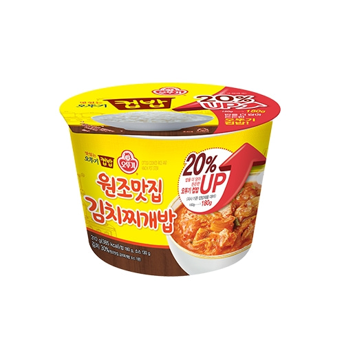 오뚜기 컵밥 원조맛집김치찌개밥(증량) 310G